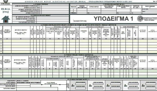 Από Δευτέρα τα νέα εκκαθαριστικά του ΕΝΦΙΑ. Τι αλλάζει