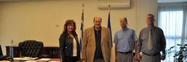 Συνάντηση αντιπροσωπείας του ΔΣ της ΠΕΘ με τον Υπουργό Παιδείας Νικόλαο Φίλη