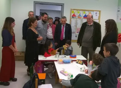 Ο Υπουργός Παιδείας κος Νίκος Φίλης εγκαινιάζει το 1ο Ειδικό Δημοτικό Σχολείο Ιλίου