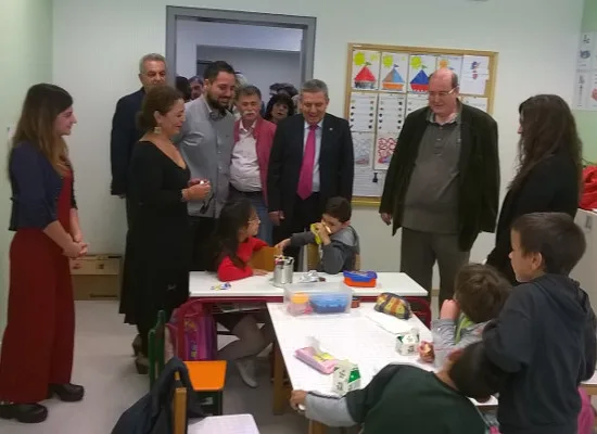 Ο Νίκος Φίλης εγκαινιάζει το 1ο Ειδικό Δημοτικό Σχολείο Ιλίου