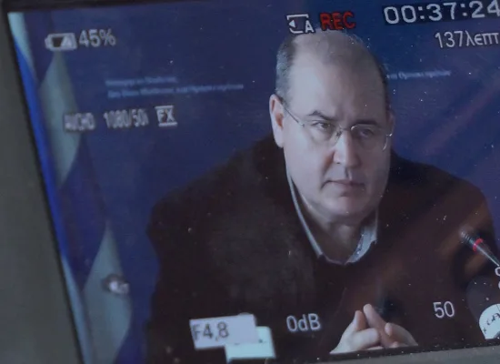 Ο Νίκος Φίλης στον τηλεοπτικό σταθμό “KONTRA”