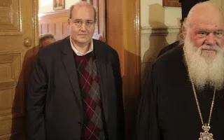 Επιστολή Αρχιεπισκόπου προς τον Υπουργό Παιδείας με αφορμή τις δηλώσεις Φίλη για το ρόλο της Εκκλησίας στη Δικτατορία