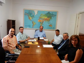 Συνάντηση αντιπροσωπείας του ΔΣ της ΠΕΘ με τον Τομεάρχη Παιδείας και βουλευτή Επικρατείας της Νέας Δημοκρατίας Καθηγητή κ. Θεόδωρο Φορτσάκη