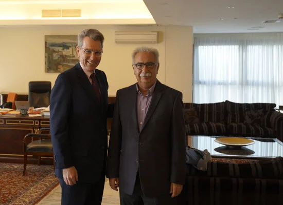 Συνάντηση Κ. Γαβρόγλου με τον Αμερικανό πρέσβη