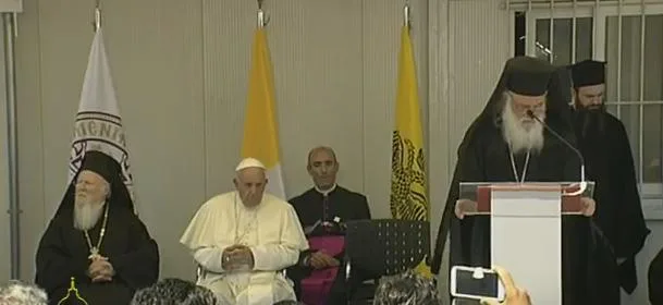 Η δήλωση του Αρχιεπισκόπου Ιερωνύμου στη συνάντηση της Λέσβου