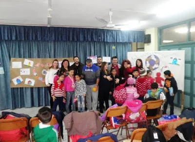 Ζεστό καλωσόρισμα για τα προσφυγόπουλα του Κέντρου Καλοχωρίου & Συνάντηση Κώστα Γαβρόγλου με τους εκπαιδευτικούς του 1ου Δημοτικού Σχολείου Περάματος