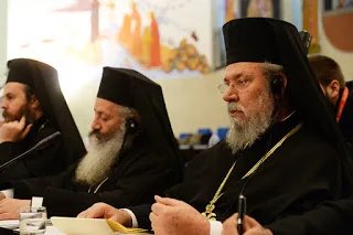 Προσφώνηση Αρχιεπισκόπου Κύπρου Χρυσοστόμου στη Σύναξη Προκαθημένων στη Γενεύη