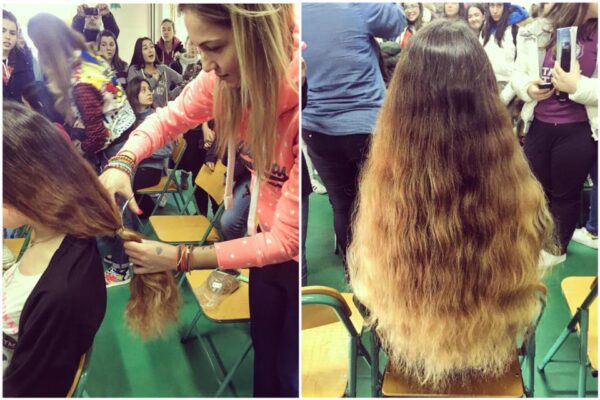 Μαθήτριες του 1ου ΓΕΛ Ξάνθης έκοψαν και δώρισαν τις κοτσίδες τους!