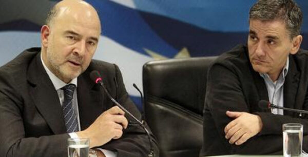 Συνάντηση Τσακαλώτου με Μοσκοβισί την Πέμπτη