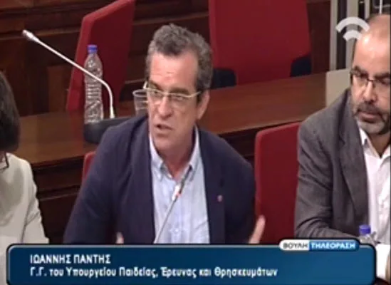 Συνέντευξη του Γ.Γ. του Υπουργείου Γιάννη Παντή  στη ”Μακεδονία”