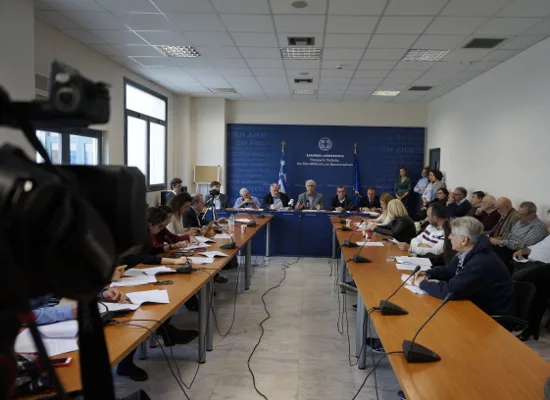 Συνέντευξη τύπου της πολιτικής ηγεσίας του υπουργείου και προγραμματικές δηλώσεις