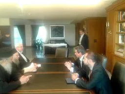 23-10-14 Συνάντηση Υπουργού Παιδείας και Θρησκευμάτων, Ανδρέα Λοβέρδου με την Επιτροπή Ιεράς Κοινότητας του Αγ. …