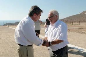 12-09-14 O Υπουργός Παιδείας και Θρησκευμάτων κ. Ανδρέας Λοβέρδος επισκέφθηκε σήμερα την Πάτμο και τη Λέρο όπου είχε …