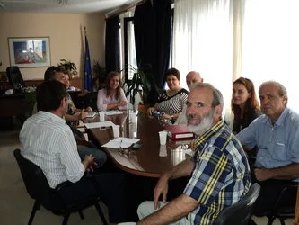 16-09-14 Συνάντηση συνεργασίας για την υλοποίηση του προγράμματος KIDS ATHLETICS στην Περιφερειακή Διεύθυνση Εκπαίδευσης Θεσσαλίας