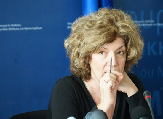 Συνέντευξη της Αναπληρώτριας Υπουργού Σίας Αναγνωστοπούλου στην ”Εφ.Συν”