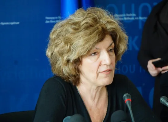 Η Αναπληρώτρια Υπουργός Παιδείας Σία Αναγνωστοπούλου στη Σύνοδο του Συμβουλίου των Υπουργών Παιδείας της Ε.Ε.