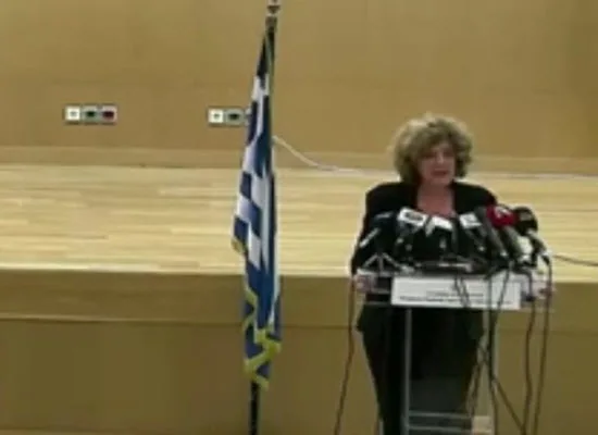 Ομιλία της Σίας Αναγνωστοπούλου στην τελετή παράδοσης-παραλαβής στο Υπουργείο Παιδείας, Έρευνας και Θρησκευμάτων