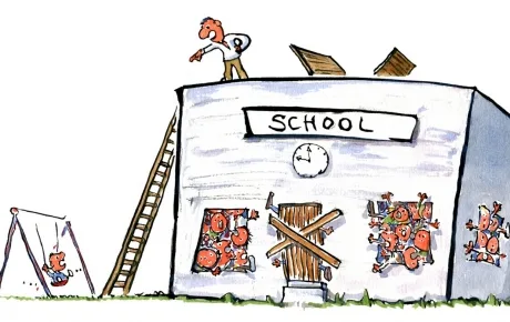 Το σχολείο, η εργασία, οι συντροφιές των συνομηλίκων και οι φίλοι