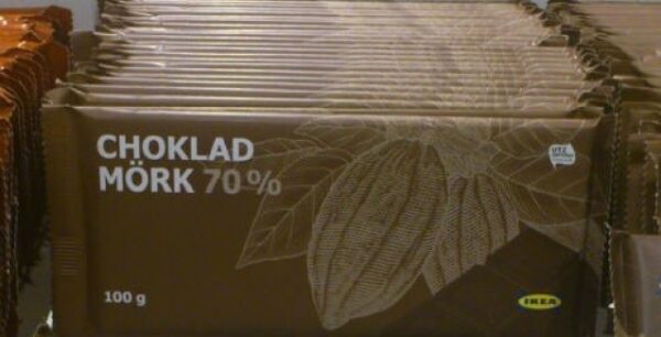 Ανάκληση μαύρης σοκολάτας από την IKEA