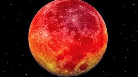 Καρέ – καρέ το ματωμένο φεγγάρι του Σαββάτου – Η εντυπωσιακή έκλειψη [video]