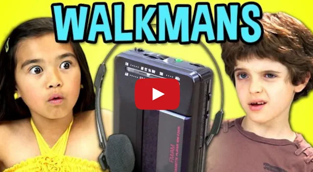Παιδιά βλέπουν για πρώτη φορά walkman και κασέτες! [video]