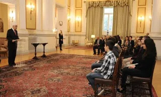 Διακριθέντες μαθητές βράβευσε ο Προκόπης Παυλόπουλος