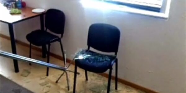 Γυαλιά καρφιά τα έκαναν χθες βράδυ στο Μετσόβιο – Δείτε τις συγκλονιστικές εικόνες