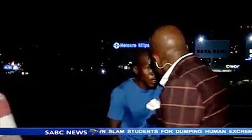 ΑΠΙΣΤΕΥΤΟ ΘΡΑΣΟΣ ! Ενώ ο δημοσιογράφος έκανε τη δουλειά του, του συνέβη κάτι που δε θα ξεχάσει ποτέ… [video]