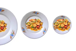 Θέλετε να τρώτε λιγότερο; Το κόλπο των φωτογράφων, η πιο ανώδυνη δίαιτα