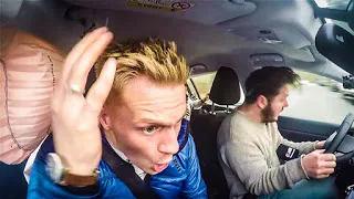 Τροχαίο καταγράφηκε σε GoPro που ήταν τοποθετημένες στο εσωτερικό του αυτοκινήτου (Video)