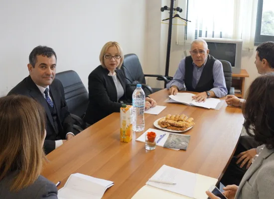 Άτυπη συνάντηση του Υφυπουργού Παιδείας, Έρευνας και Θρησκευμάτων, Κώστα  Ζουράρι με την Γεωργιανή ομόλογό του.