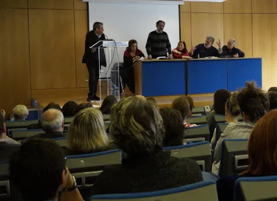 Ο Γ.Γ. του ΥΠ.Π.Ε.Θ. κος Ι. Παντής στη Γενική Συνέλευση των εργαζομένων του Υπουργείου Παιδείας