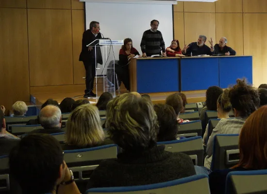 Ο Γιάννης Παντής στη Γενική Συνέλευση των εργαζομένων του Υπουργείου Παιδείας