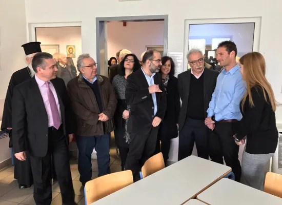 Εγκαίνια δημοτικού σχολείου στις Γυναικείες Φυλακές Ελεώνα Θηβών