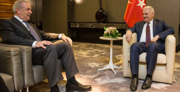 Συνάντηση Αβραμόπουλου – Γιλντιρίμ για την ενίσχυση σχέσεων ΕΕ – Τουρκίας