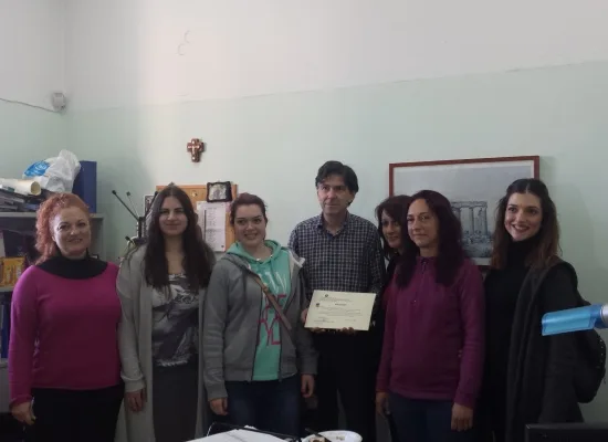 Ο υφυπουργός Παιδείας  Δημήτρης  Μπαξεβανάκης στα Δ.ΙΕΚ Πειραιά και Γλυφάδας