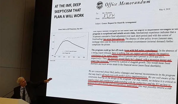 Έγγραφο του ΔΝΤ δείχνει ότι η Ελλάδα ήταν και παραμένει “πειραματόζωο”