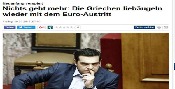 Καυστικό δημοσίευμα από το Focus: Η κατάσταση είναι μάταιη στην Ελλάδα – «Φλερτάρει» πάλι με το Grexit