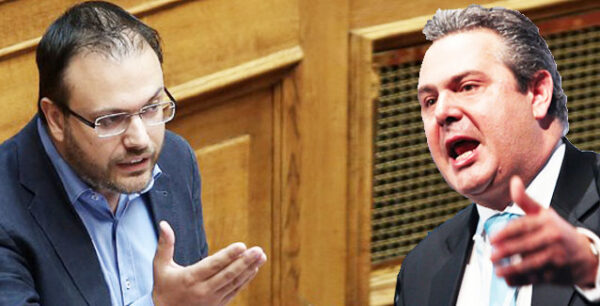 Καμμένος σε Θεοχαρόπουλο: “Μην ξαναπιάσεις στο στόμα σου τον Καραμανλή”