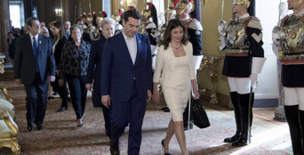 Στα χρώματα της Εθνικής Τσίπρας και Μπαζιάνα στην Ρώμη