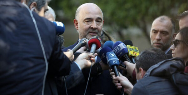 Με το ΔΝΤ στις βαλίτσες του ο «έντιμος διαμεσολαβητής» Μοσκοβισί