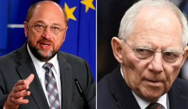 Σουλτς κατά Σόιμπλε: Επικίνδυνη η πρόσφατη φλυαρία για το Grexit