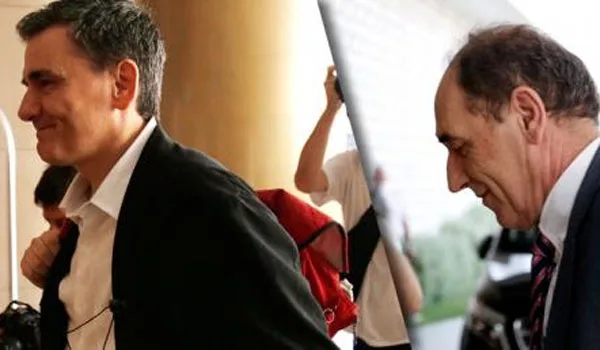 Ολοκληρώθηκε η συνάντηση  Τσακαλώτου με τους θεσμούς