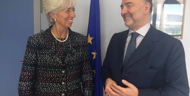 Συνάντηση με θέμα την Ελλάδα μεταξύ Μοσκοβισί-Λαγκάρντ