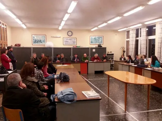 O Δημήτρης Μπαξεβανάκης στα σχολεία της Επαγγελματικής Εκπαίδευσης στην Καβάλα