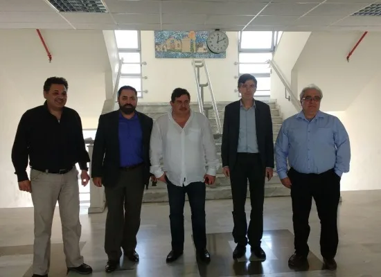 Ο Υφυπουργός Παιδείας Δημήτρης Μπαξεβανάκης στο ΕΠΑ.Λ. Καλαμαριάς