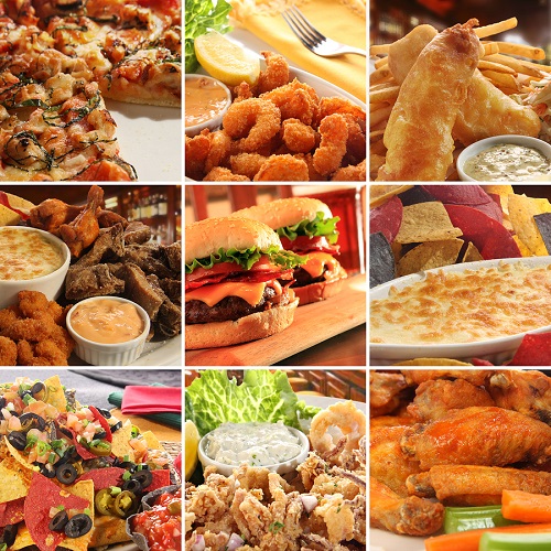 bigstock Collage of pub food including 15284801