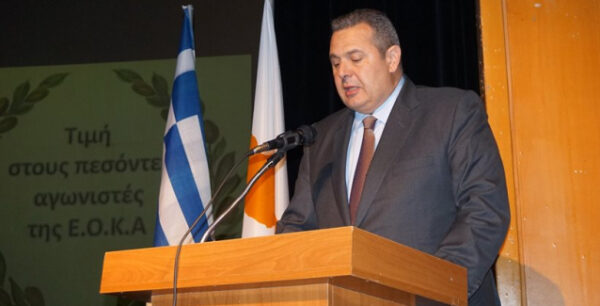 Καμμένος: Κύπρος και Ελλάδα, πυλώνες σταθερότητας