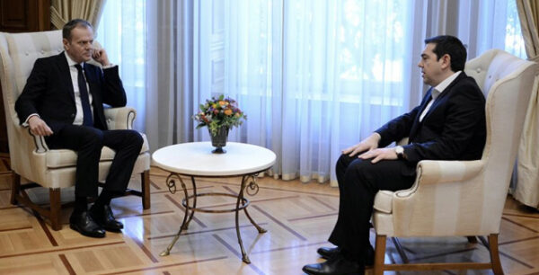 Τουσκ: Εχουμε λίγο καλύτερη διάθεση για την αξιολόγηση σήμερα