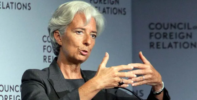 Λαγκάρντ: Υποχωρούν οι κίνδυνοι για την ανάπτυξη της Ευρωζώνης